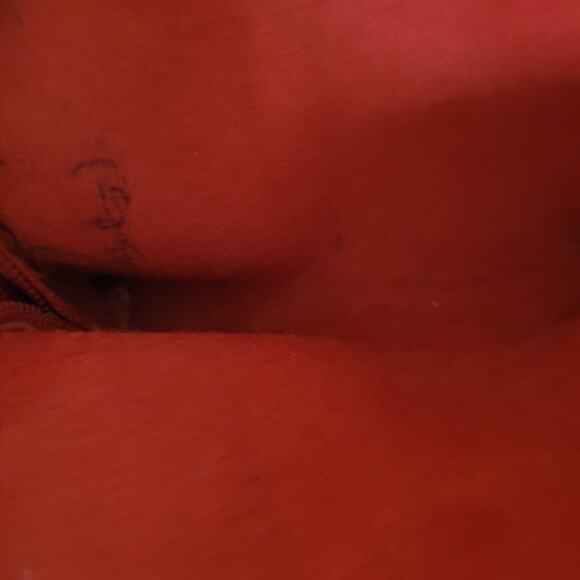 Furla 2 Piece Set Cases Red Leather Cosmetic Bags Pouch Small Good Condition - Picture 12 of 14